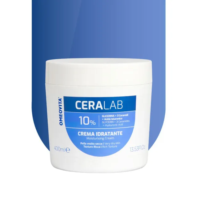 Omeovita CeraLab Crema Idratante viso e corpo pelli secche