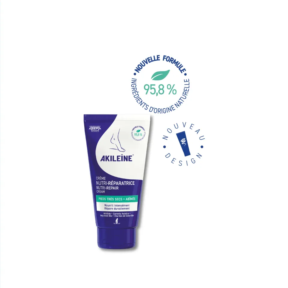 Akileïne Blu Crema Nutri-Riparatrice crema piedi secchi
