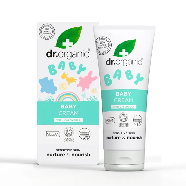 Dr Organic Mum & Baby Baby Cream crema bambini 50ml senza profumo