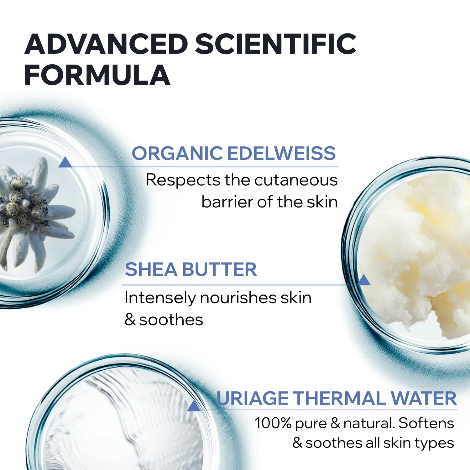 Uriage Bébé Crema Lavante senza sapone 1 L delicata