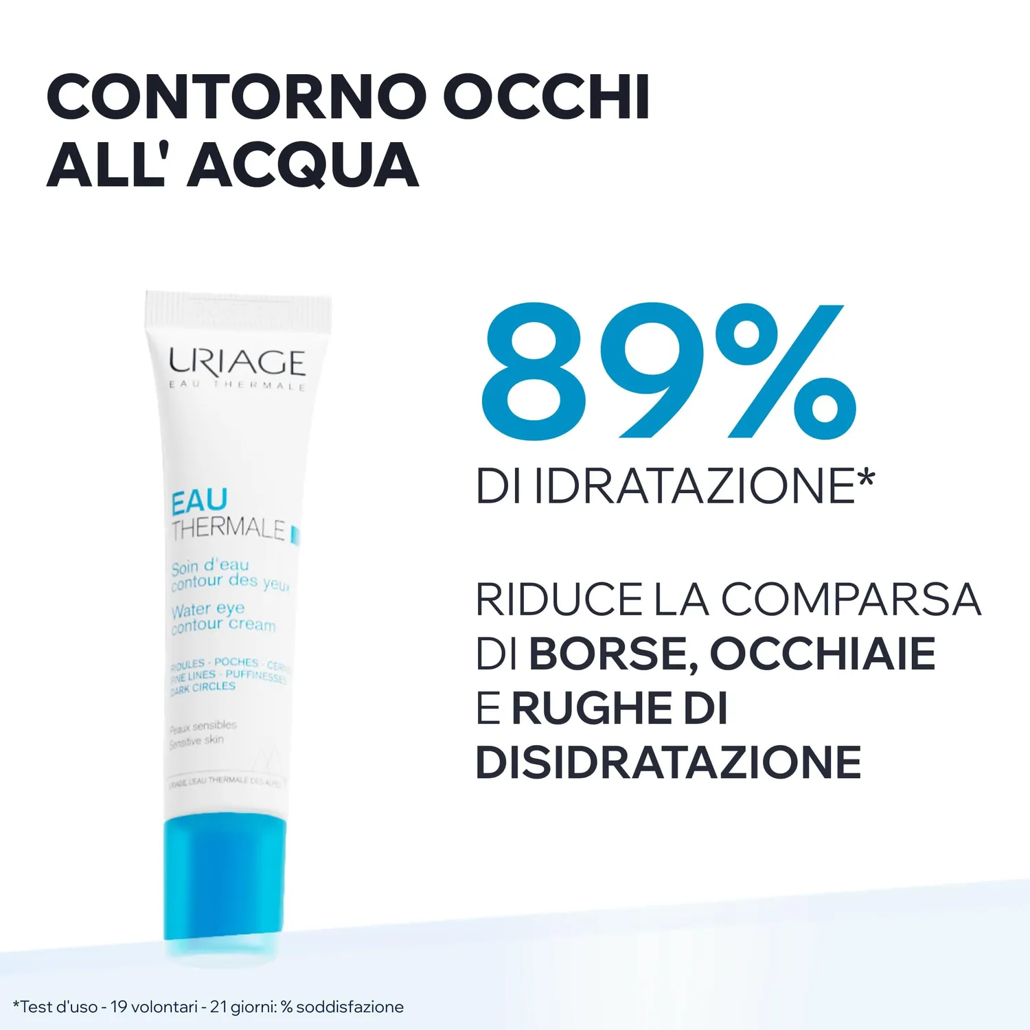 Uriage Eau Thermale Contorno Occhi Acqua Crema 15 ml