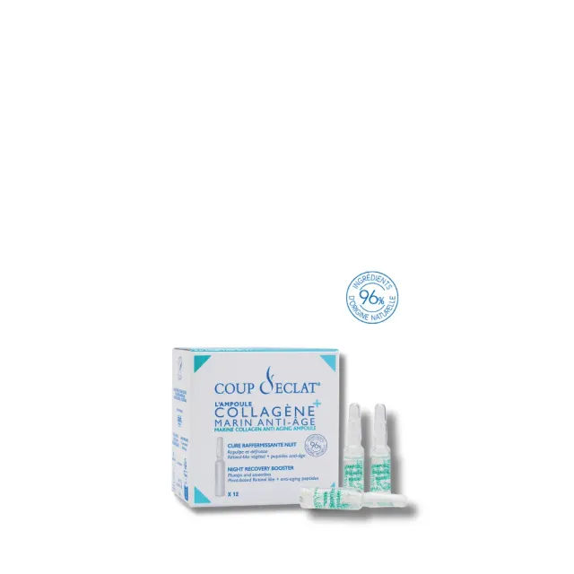 Coup d'Eclat Collagene Marino fiale viso rassodanti notte