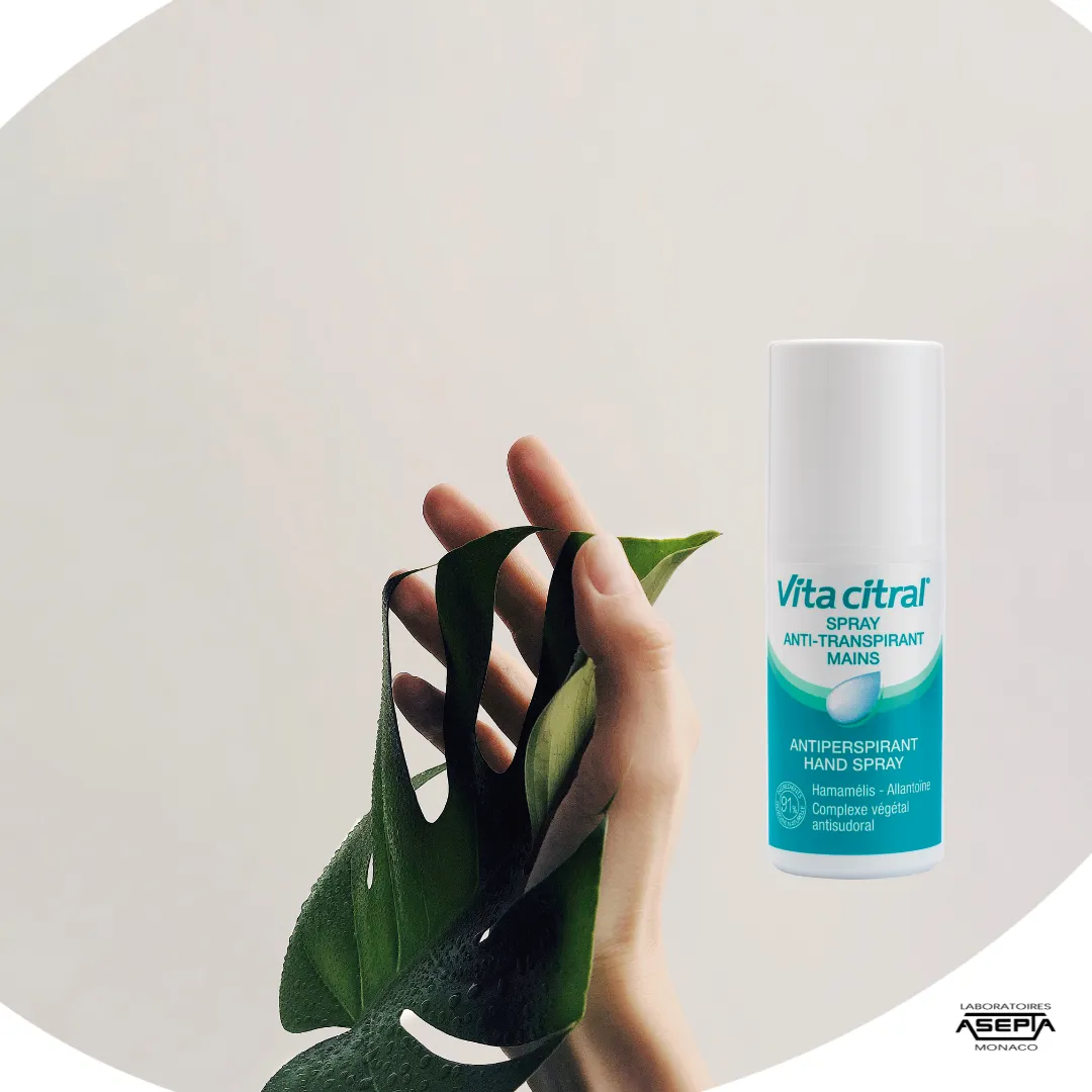 Vita Citral spray antitraspirante mani sudorazione eccessiva