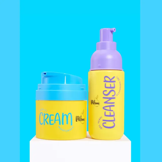 LavKids Teen Duo idratante viso detergente + crema