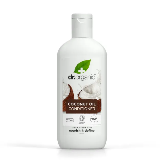 Dr Organic Coconut balsamo capelli 265ml olio cocco