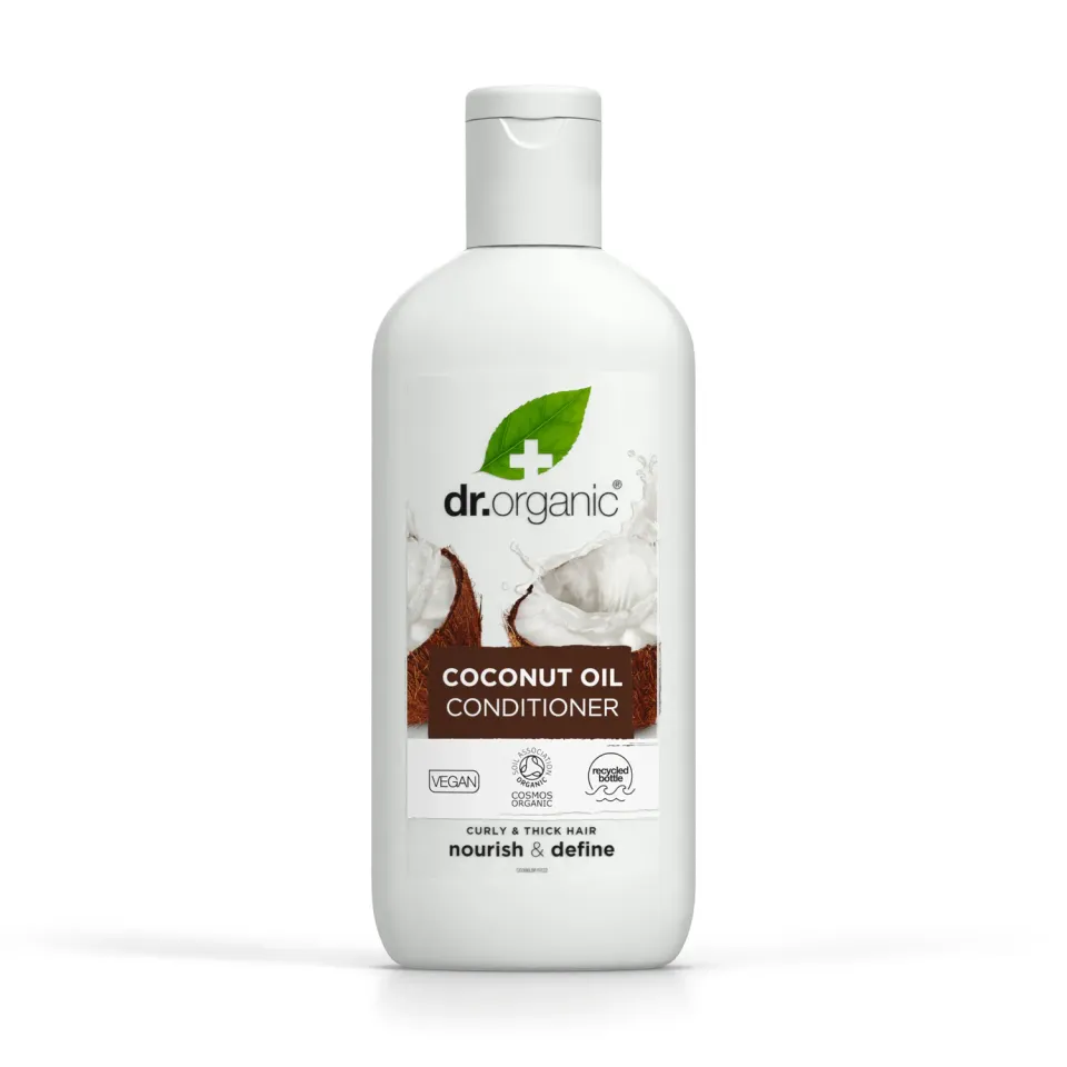 Dr Organic Coconut balsamo capelli 265ml olio cocco