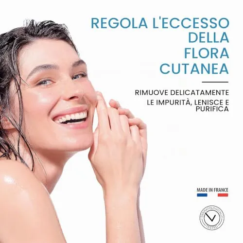 Uriage DS gel detergente purificante viso corpo senza profumo
