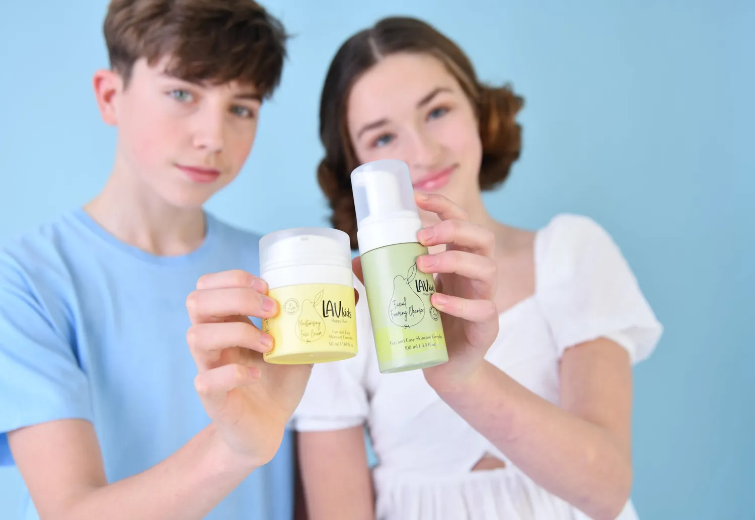 LavKids Duo crema viso + mousse detergente omaggio