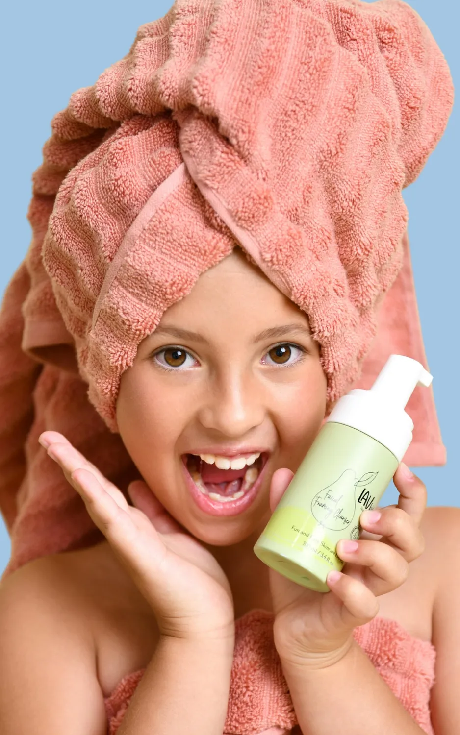 LavKids Kit Completo Viso Corpo Bambini 9 Pezzi Pera Camomilla