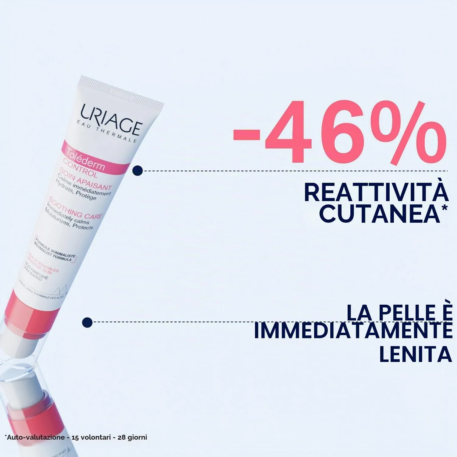 Uriage Toléderm Control Crema Leggera 40ml non profumata
