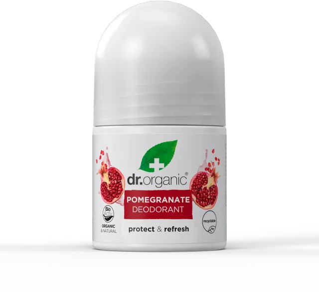 Dr Organic Pomegranate deodorante 50ml melograno