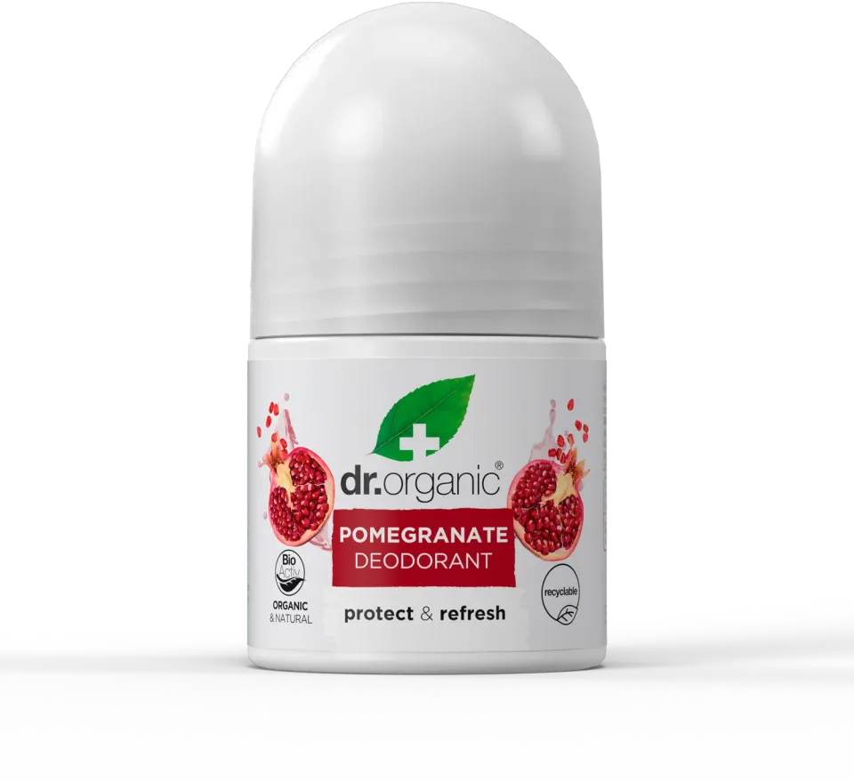 Dr Organic Pomegranate deodorante 50ml melograno