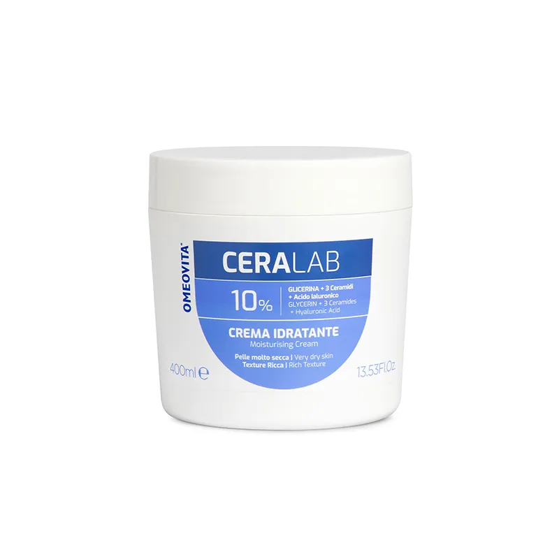 Omeovita CeraLab Crema Idratante viso e corpo pelli secche