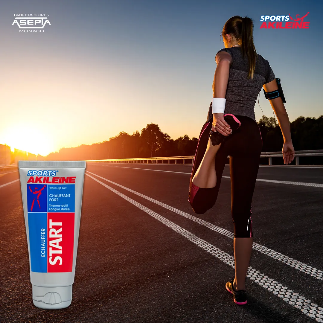 Akileïne Sports Start Gel Riscaldante Pre-sport