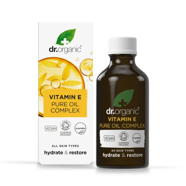 Dr Organic Vitamin E Olio 50ml smagliature e cicatrici