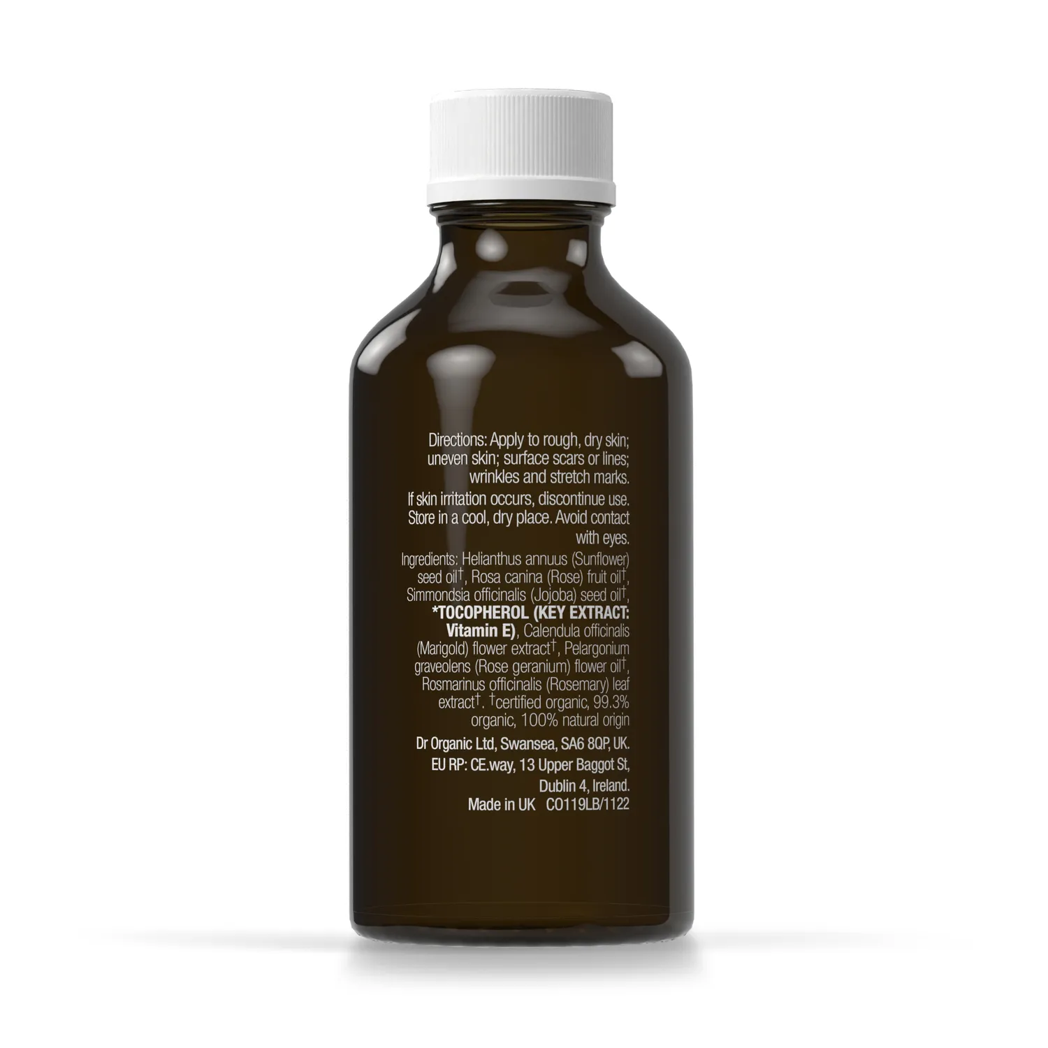 Dr Organic Vitamin E Olio 50ml smagliature e cicatrici