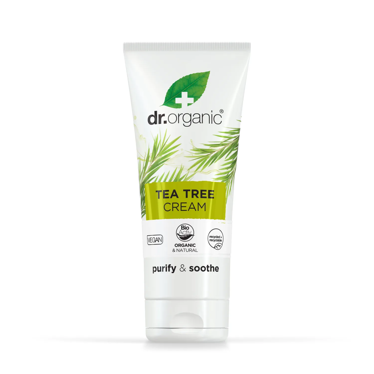 Dr Organic Tea Tree Cream crema viso 50ml purificante