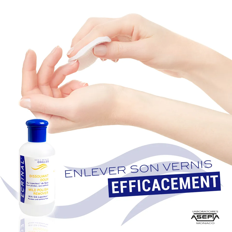Ecrinal Solvente Dolce levasmalto unghie delicate