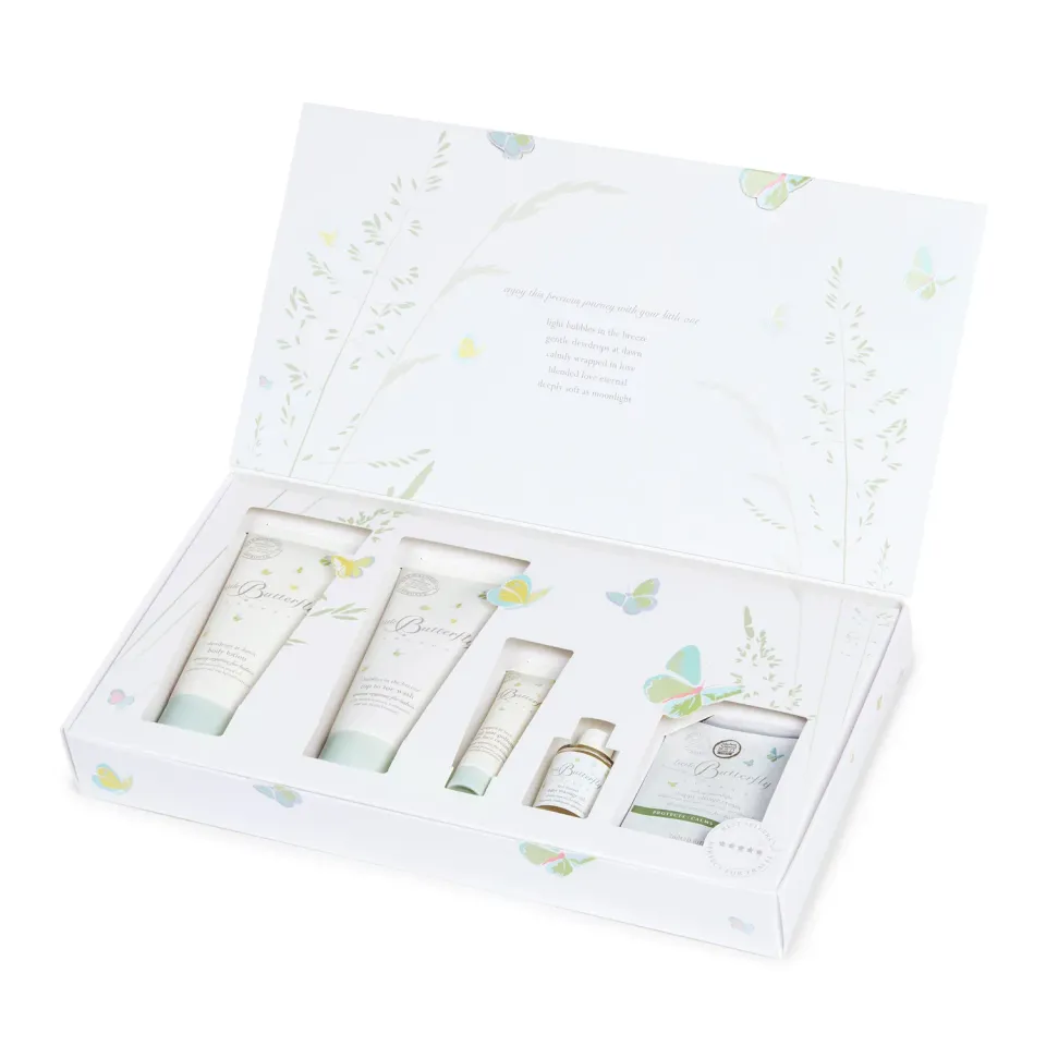 Little Butterfly Journey of Discovery set neonato 5 pezzi bio
