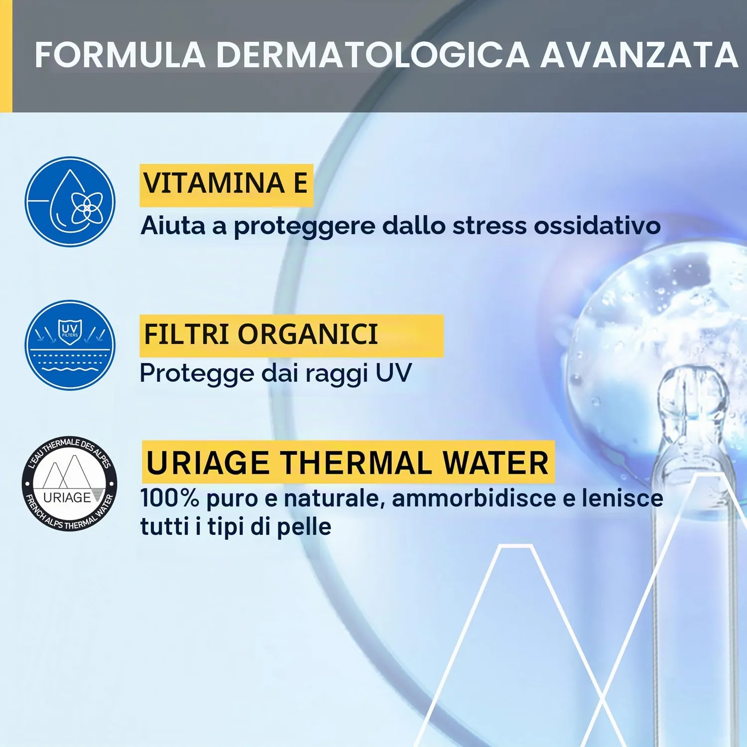Uriage Bariésun Spray Secco Solare SPF50+ 200 ml Idratante