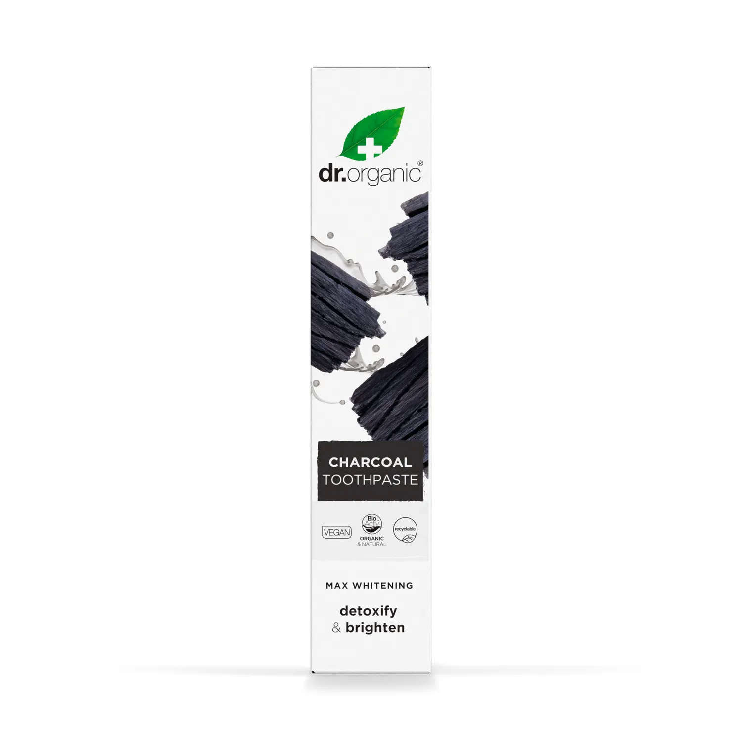 Dr Organic Charcoal dentifricio carbone attivo 100ml menta