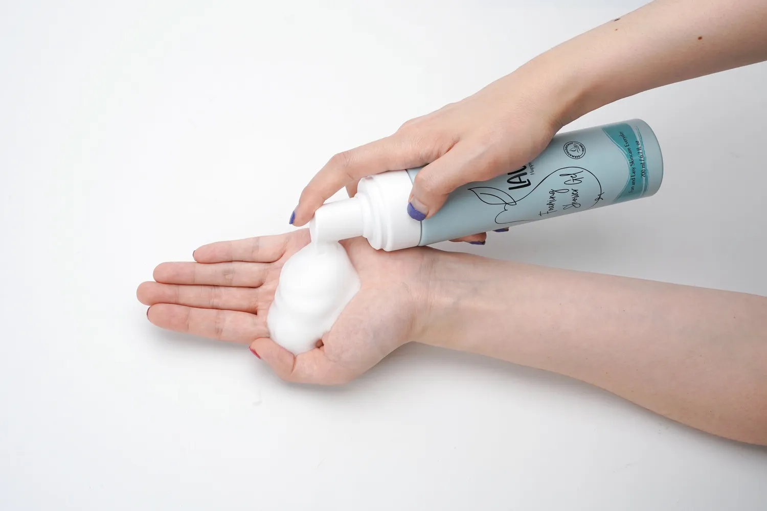 LavKids Gel Doccia Schiuma Pera e Camomilla Confezione 3 Pezzi Senza Solfati