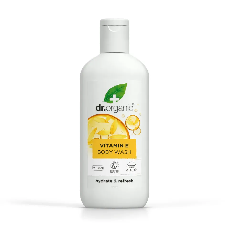 Dr Organic Vitamin E Body Wash detergente corpo 250ml idratante
