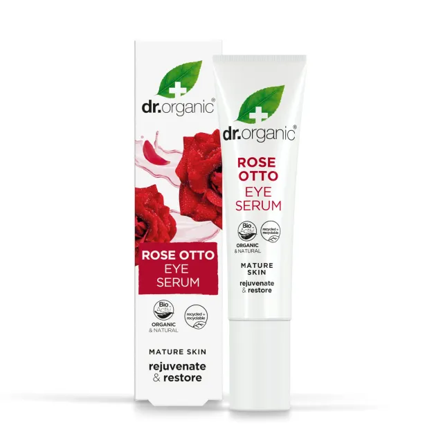 Dr Organic Rose Otto Siero contorno occhi 15ml antiage