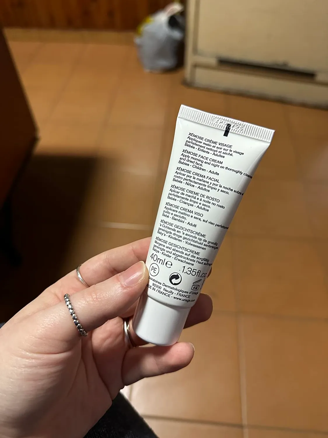 Uriage Xémose crema viso 40ml secca atopica karité
