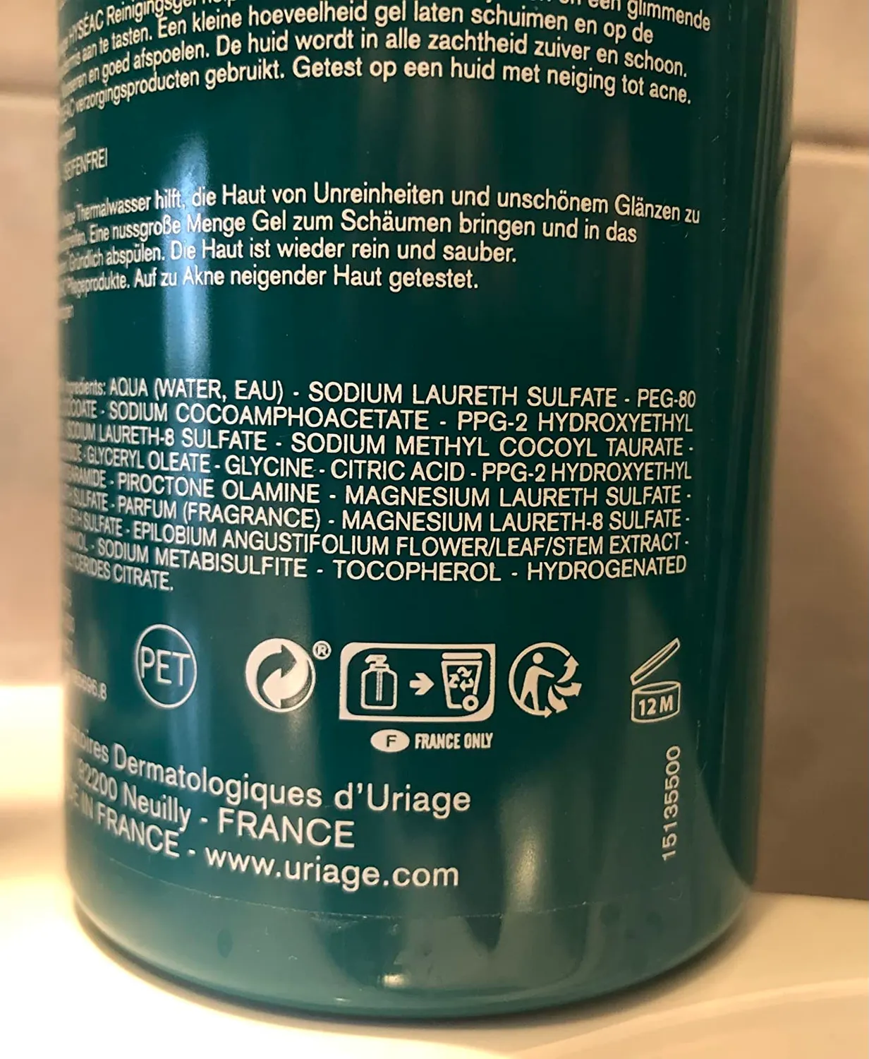 Uriage Hyséac Gel Detergente Viso 150ml Pelle Grassa
