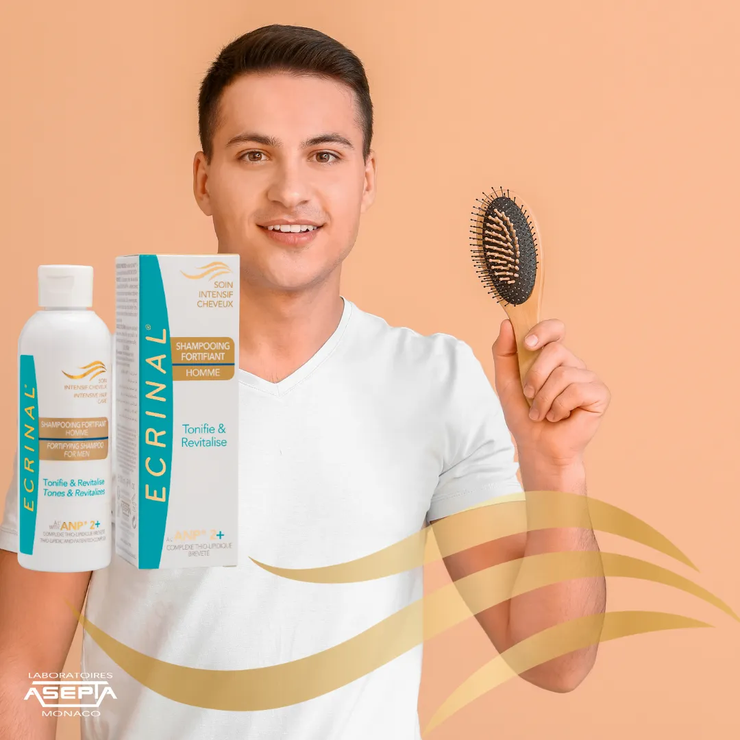 Ecrinal Shampoo Fortificante Uomo ANP 2+ capelli diradati