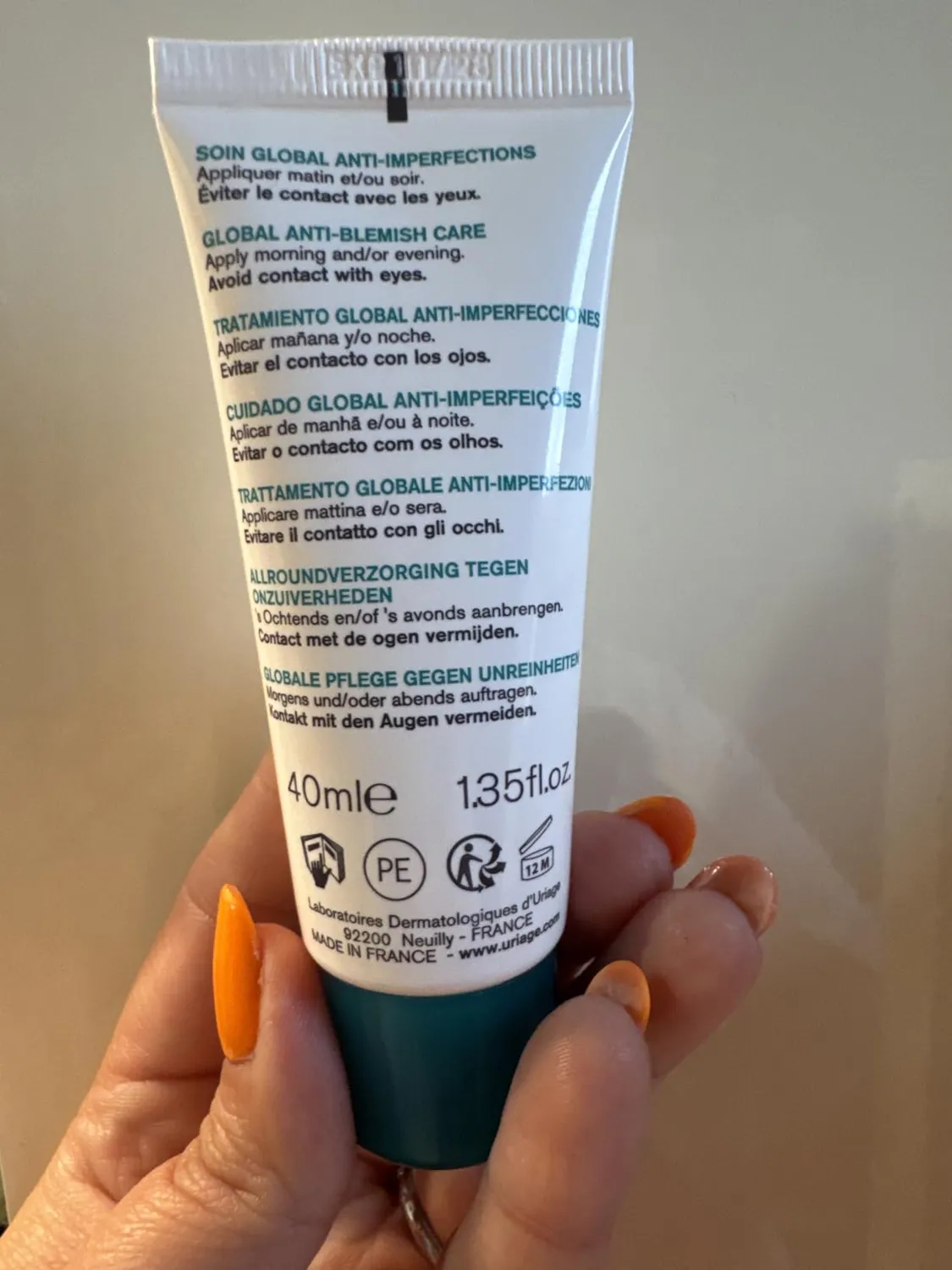 Uriage Hyseac 3-Regul+ crema anti-imperfezioni zinco opacizzante