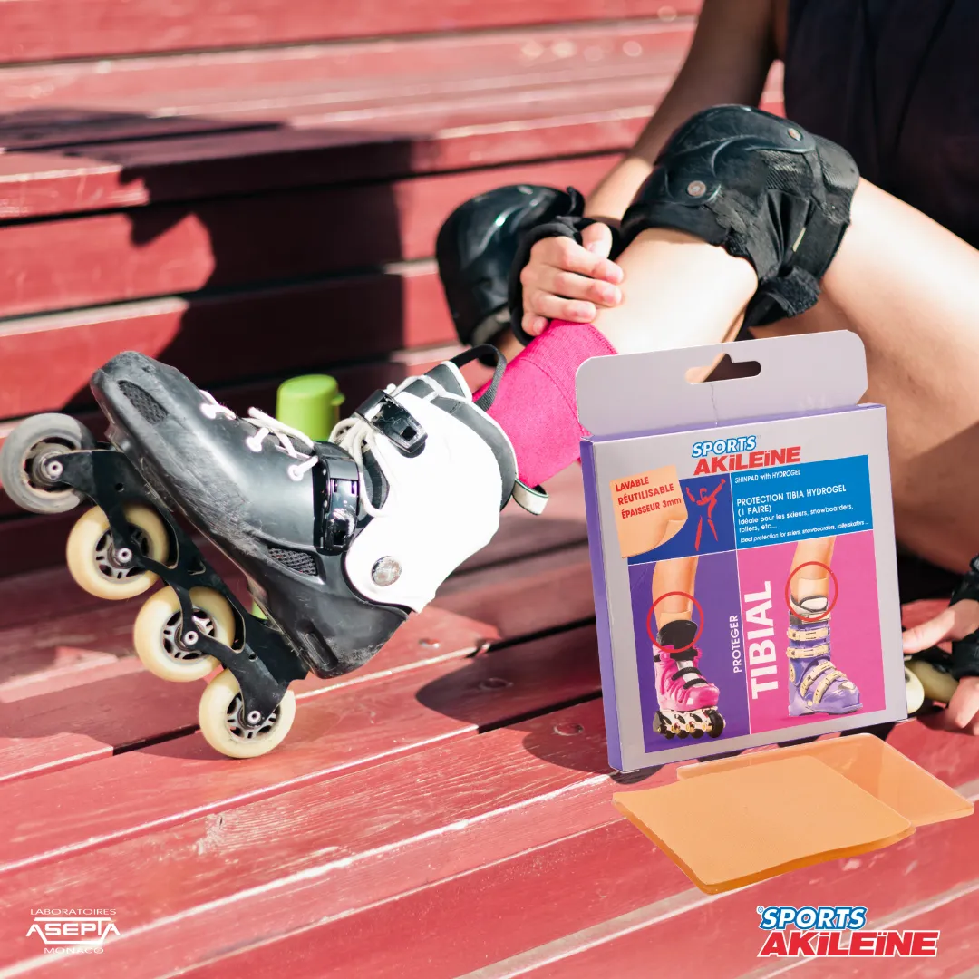 Sports Akileïne Tibial Crema Stinchi Sportivi