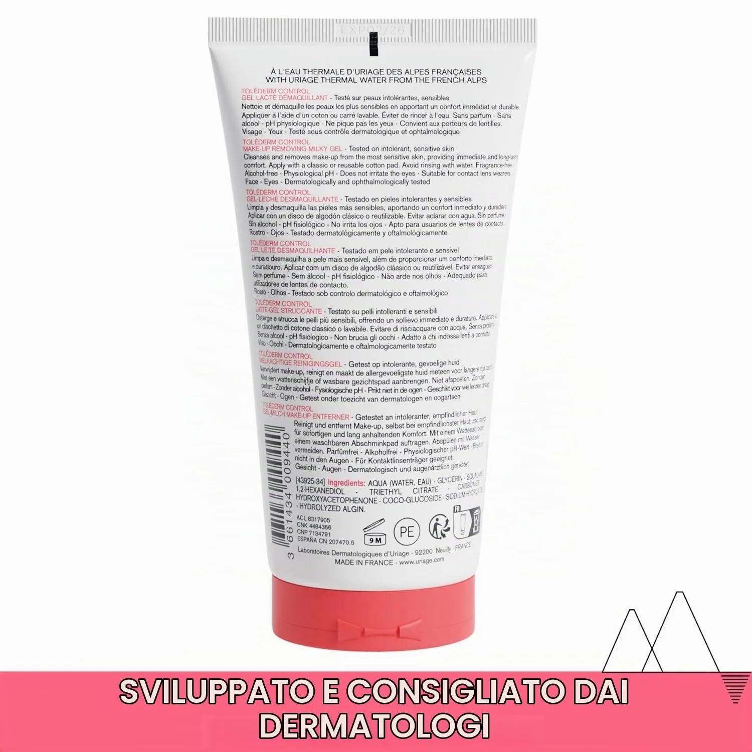 Uriage Tolederm struccante pelle sensibile