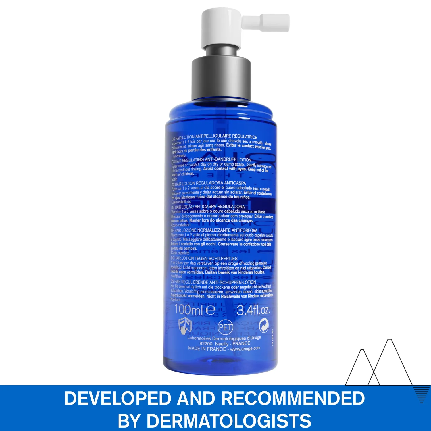 Uriage D.S. Lozione Antiforfora Spray 100 ml Prurito