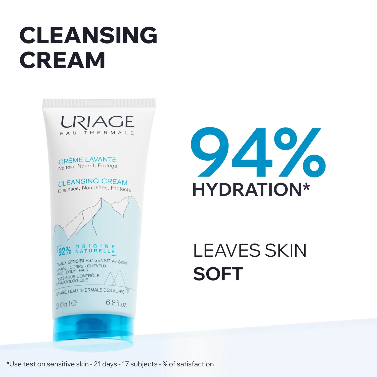 Uriage Eau Thermale Creme Lavante crema detergente 200ml delicata