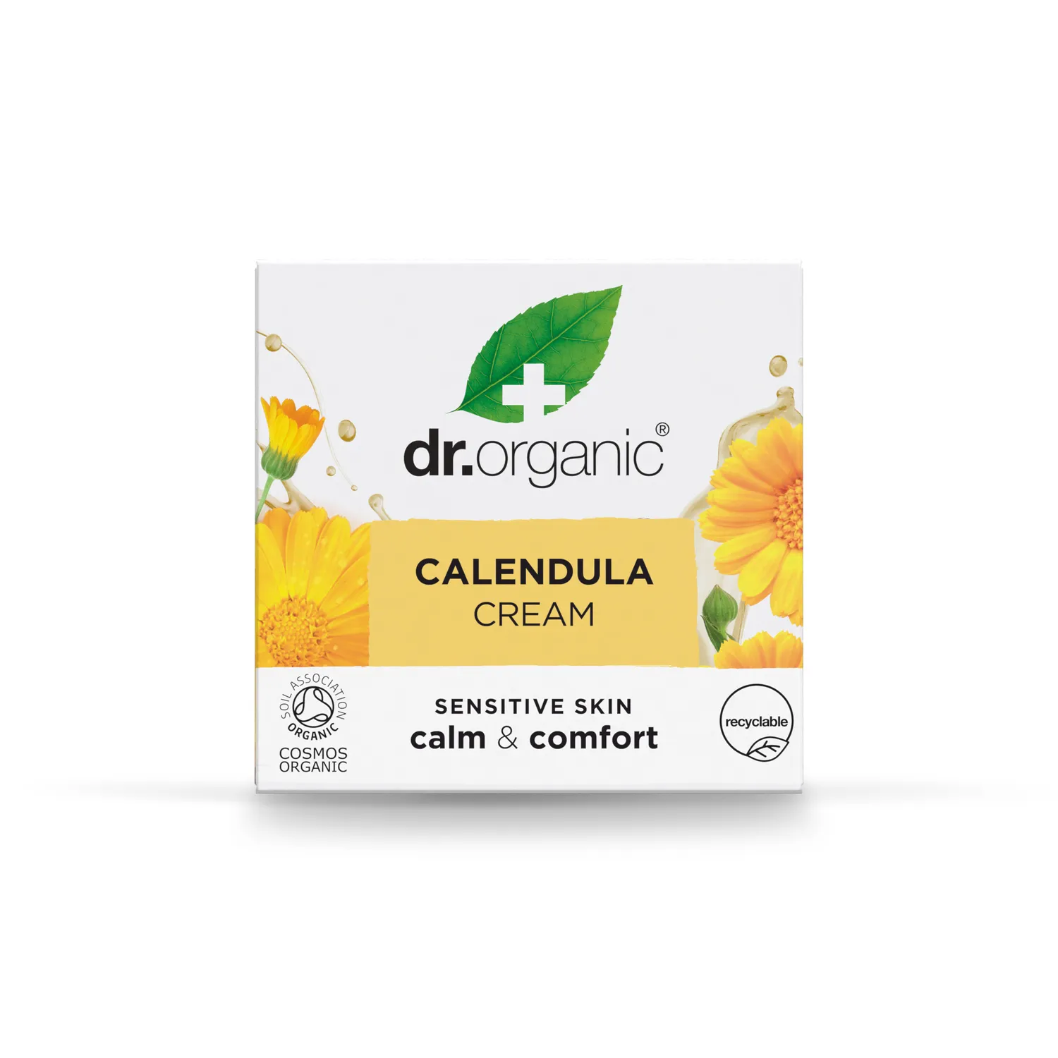Dr Organic Calendula Cream crema viso 50ml senza profumo