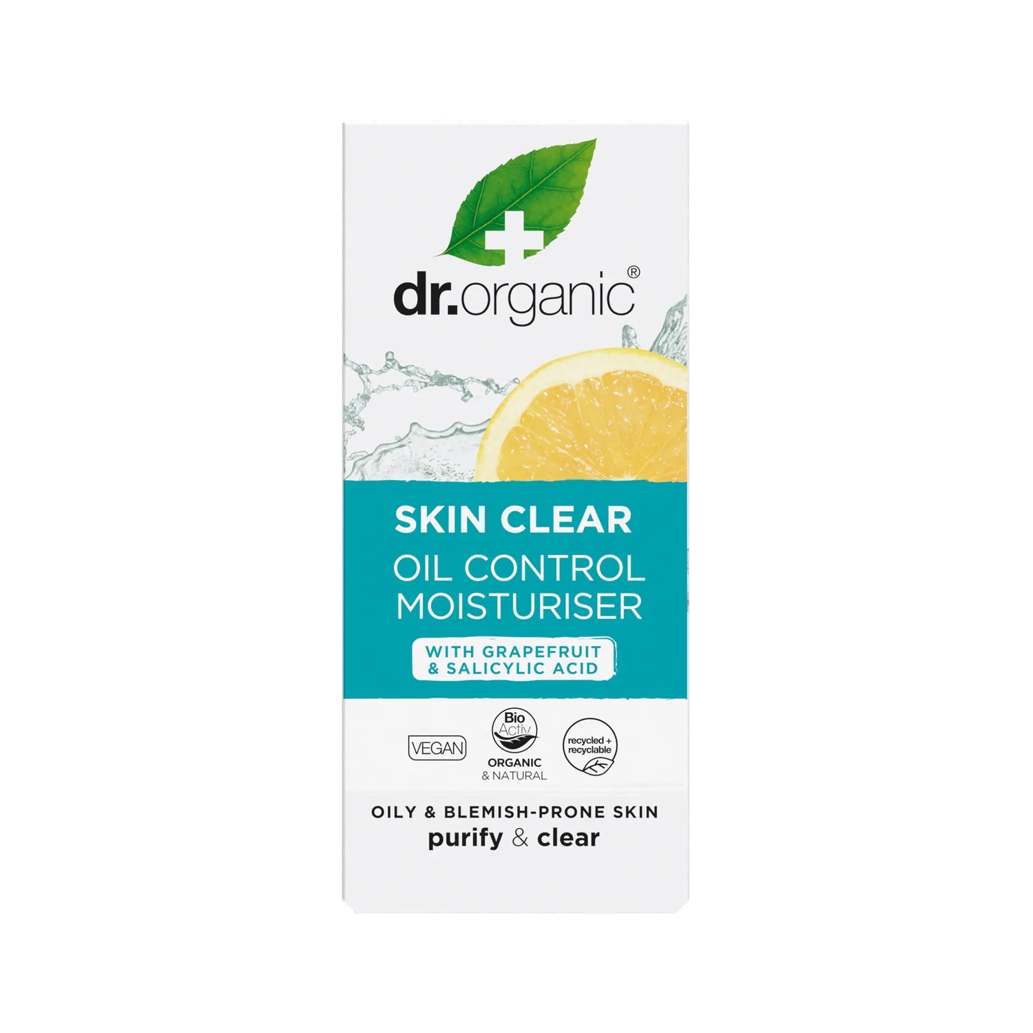 Dr Organic Skin Clear crema viso 50ml sebo-regolatrice