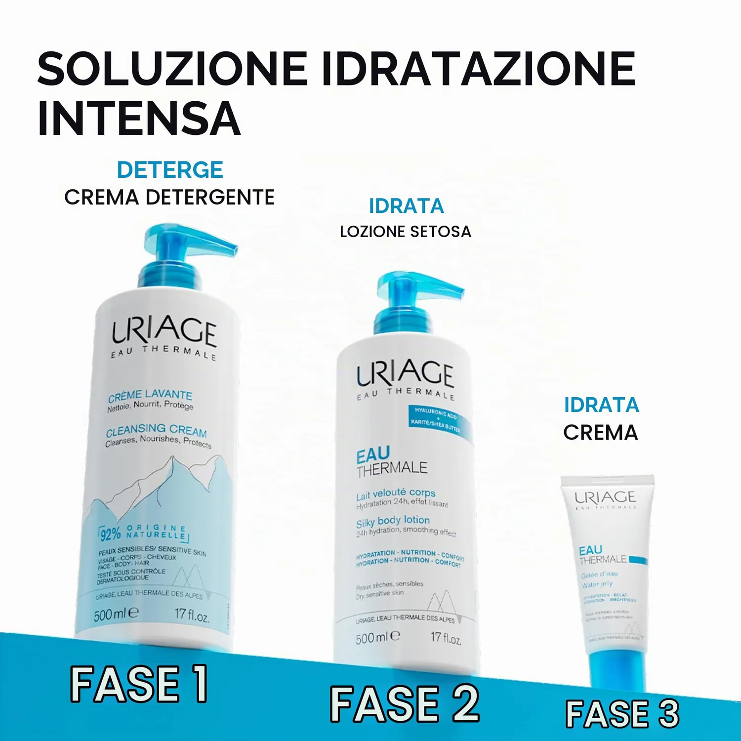 Uriage Eau Thermale Creme Lavante crema detergente 200ml delicata