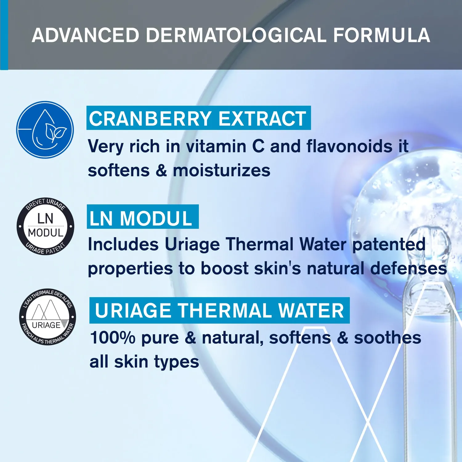 Uriage Eau Thermale Acqua Micellare struccante 250ml pelle secca