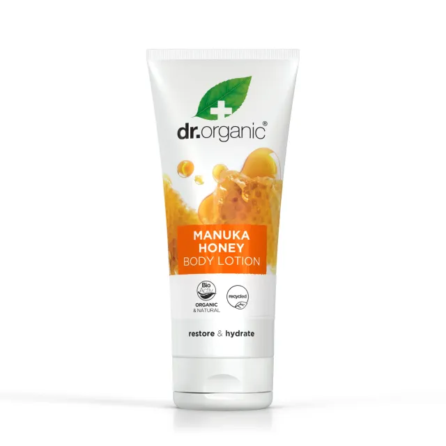 Dr Organic Manuka Honey Body Lotion crema corpo 200ml lenitiva
