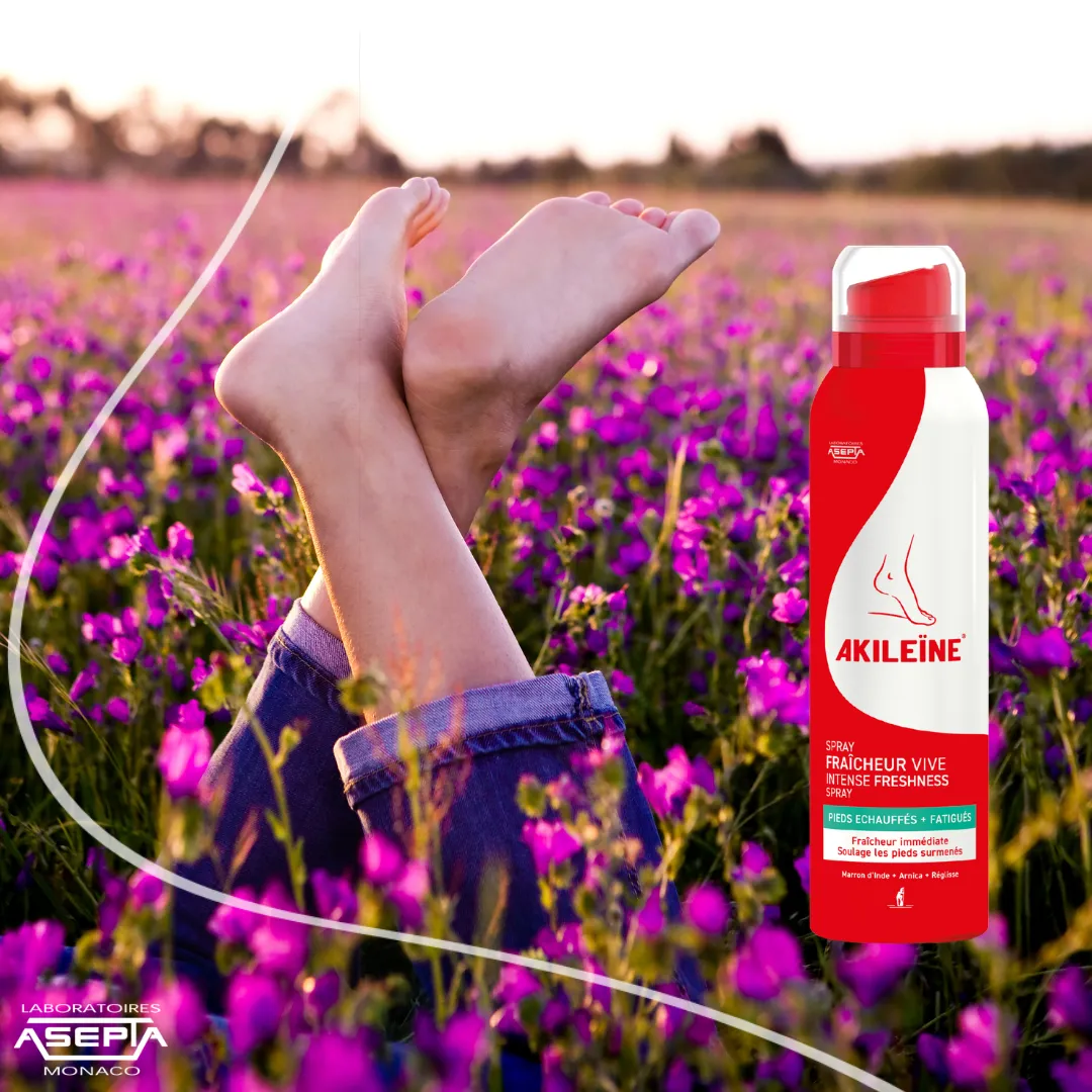 Akileine Rosso Vapo Freschezza Viva spray piedi