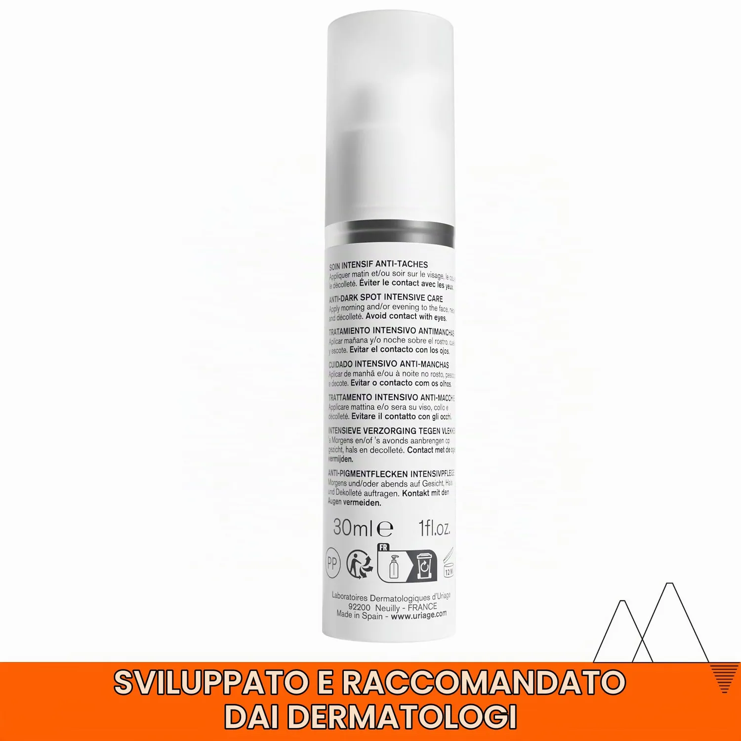 Uriage Dépiderm Siero Intensivo Antimacchie 30ml vit C