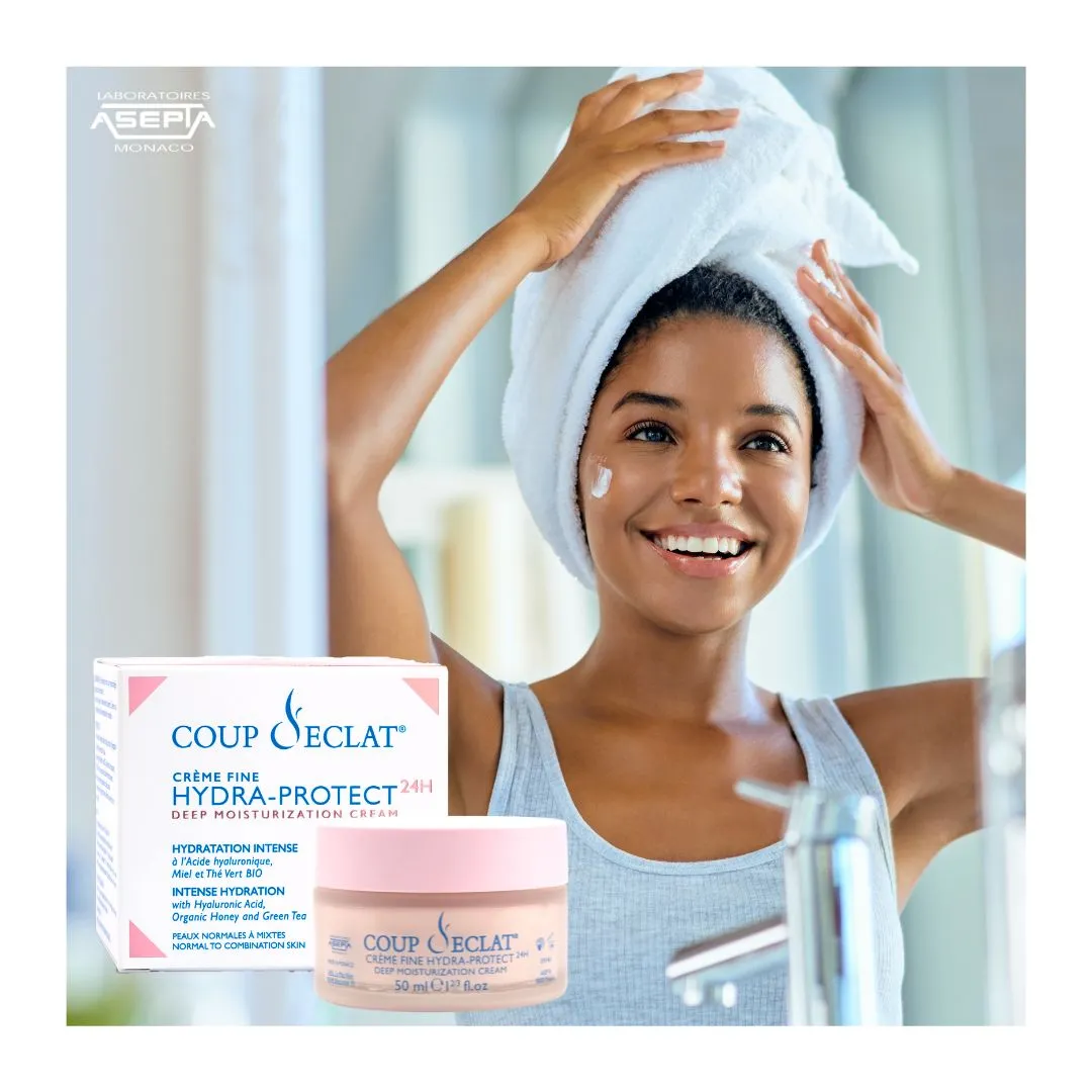 Coup d'Eclat Hydra-Protect 24H crema viso leggera