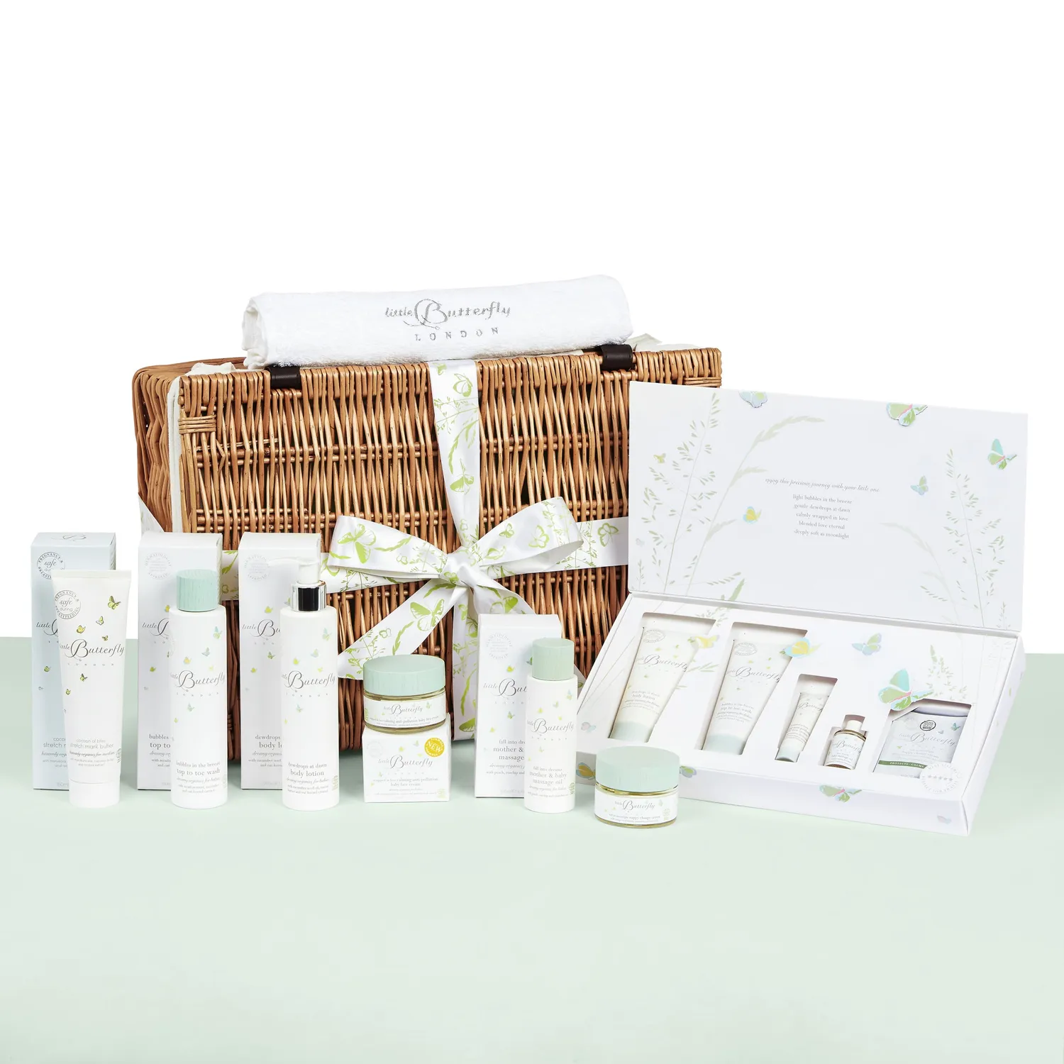 Little Butterfly Celebration Hamper cofanetto medio bio