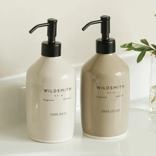 Wildsmith Skin English Ceramic Duo set mani ceramica tiglio