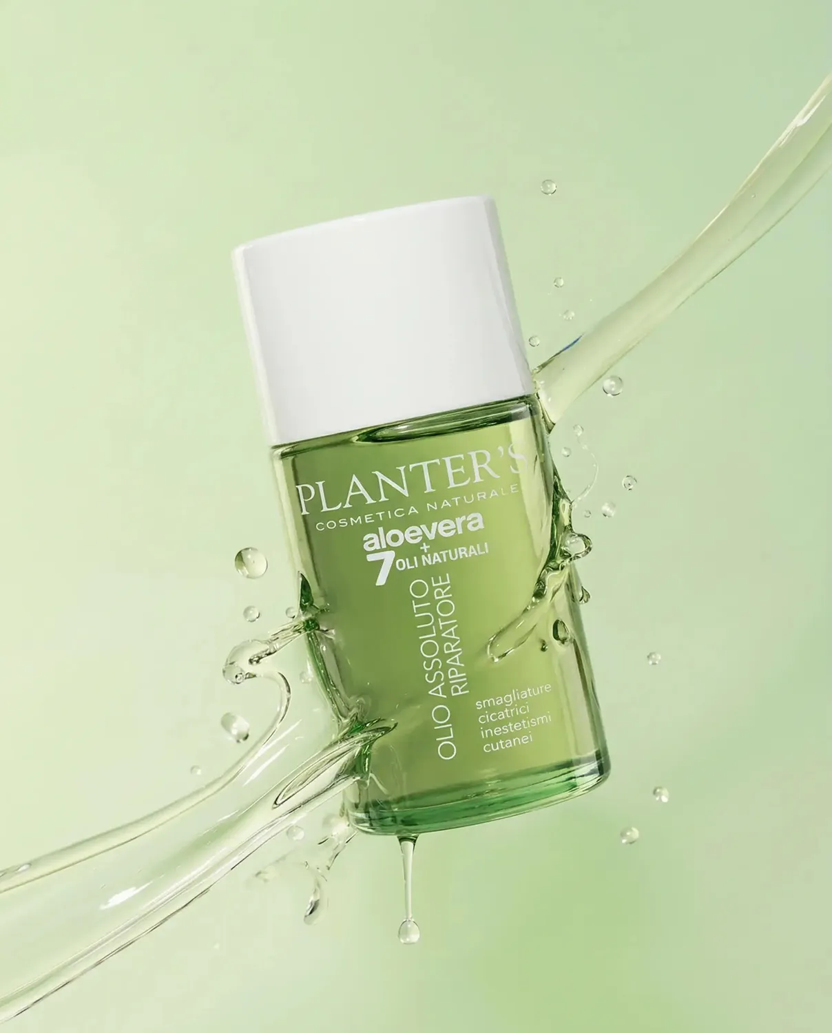 Planter's Aloe Olio Assoluto Riparatore viso corpo elasticizz.
