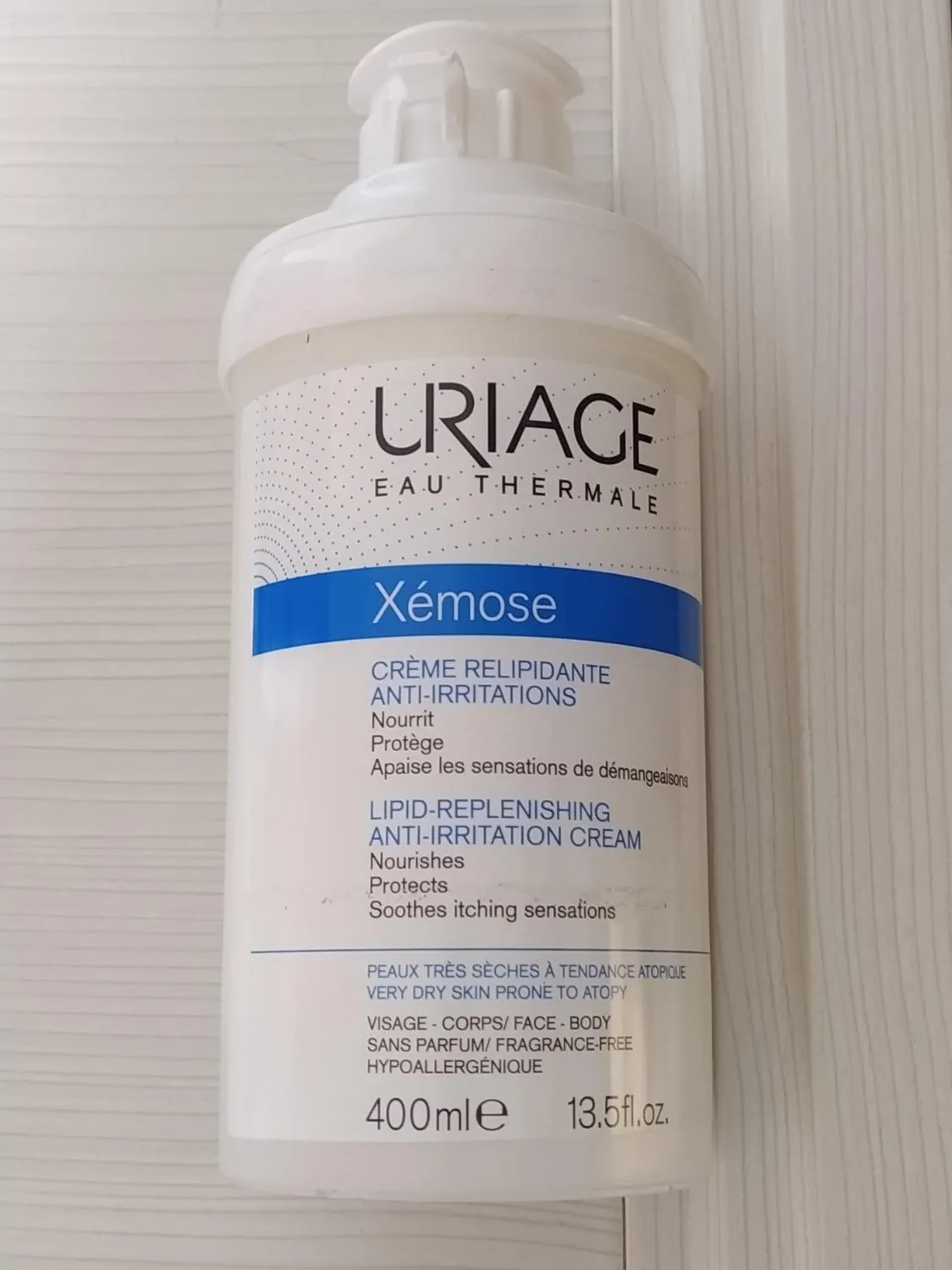 Uriage Xémose Crema Corpo Anti-Prurito 400ml Karité