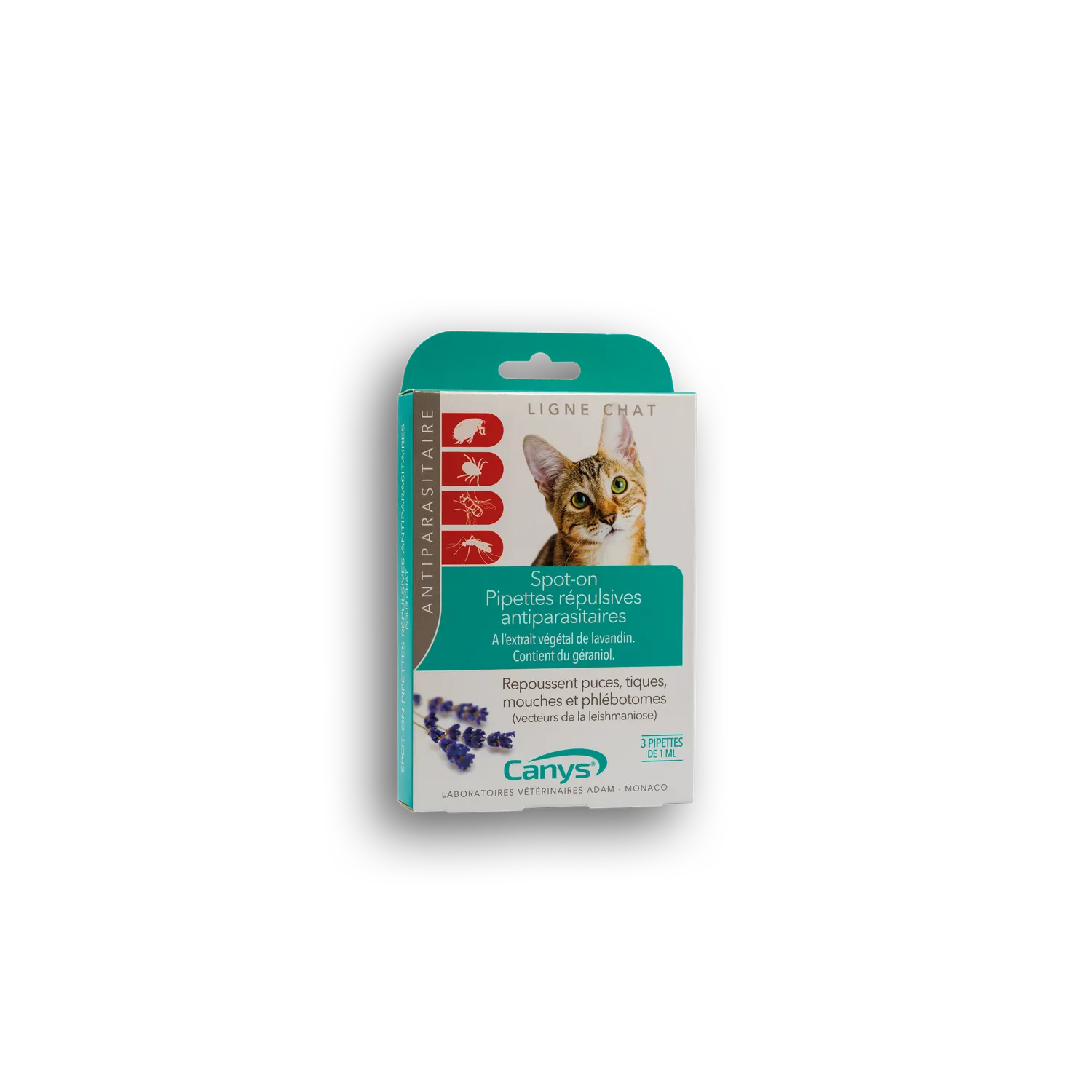 Canys Spot-On antiparassitario gatto repellente
