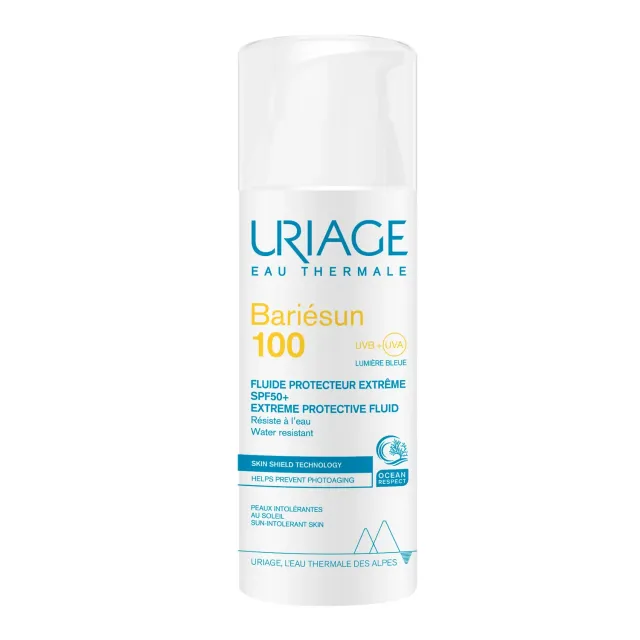 Uriage Bariésun 100 Fluido Viso SPF50+ non profumato